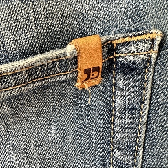 Joe’s Jeans Candace Cut Distressed Ankle Jeans Waist 29 Medium Wash Retro Boho - Picture 3 of 9